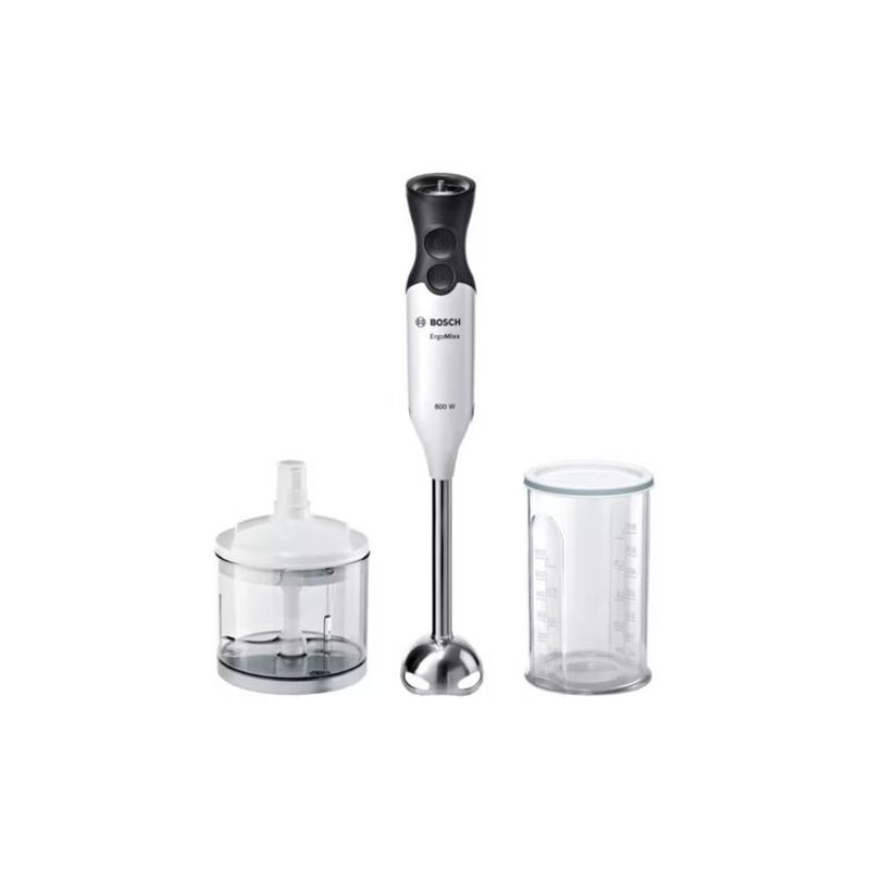 BOSCH - Batidora Bosch Ergomixx 800w Blanco Ms6ca4120 (mini Pimmer)