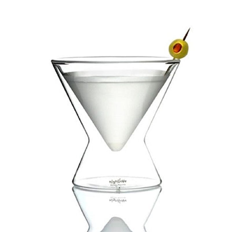 QDIGITAL - Set 6 Vasos Pisco Sour Doble Pared 100ml