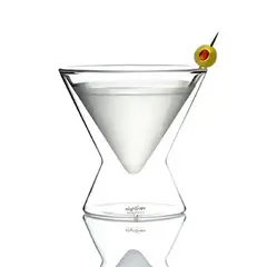 QDIGITAL - Set 6 Vasos Pisco Sour Doble Pared 100ml
