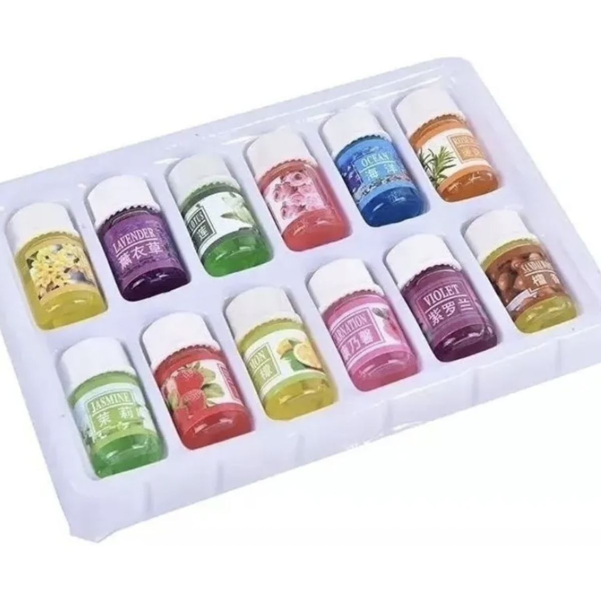 GENERICO - 12 Esencias De Aceite Para Humidificador