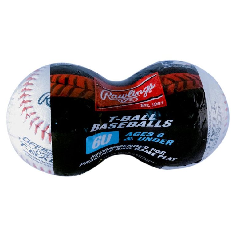 Pelota De Baseball T-Ball 6Ur (Bipack)