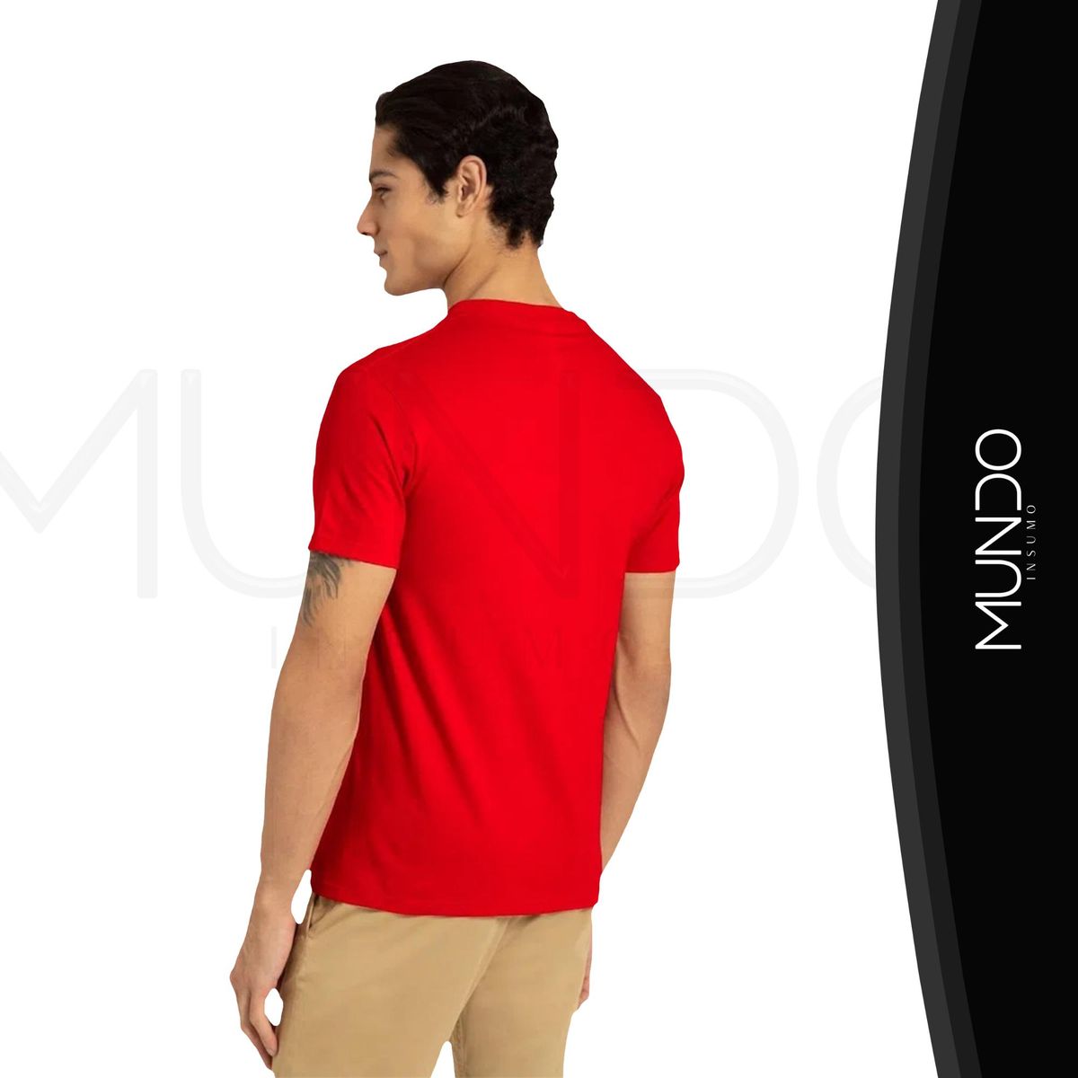 MUNDO INSUMO - Poleras De Algodón Manga Corta Para Estampar