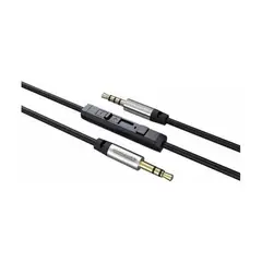 OEM - Cable Auxiliar 3.5 Con Micrófono Y Regulador De Volumen