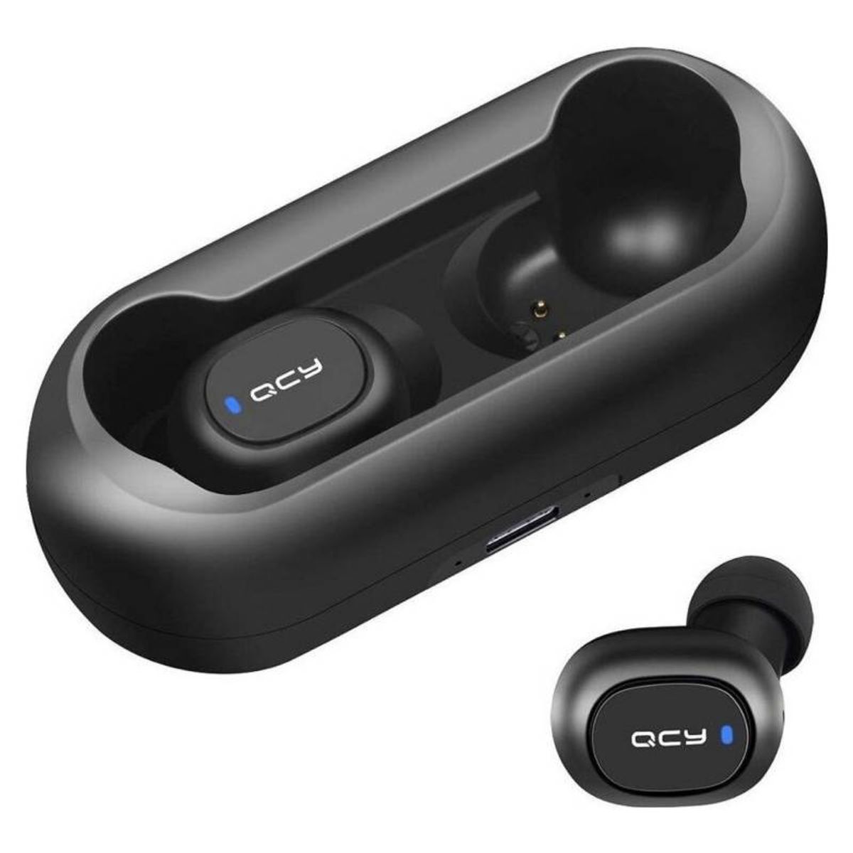 QCY - Audífonos In-ear Inalámbricos Qcy T1C Negro