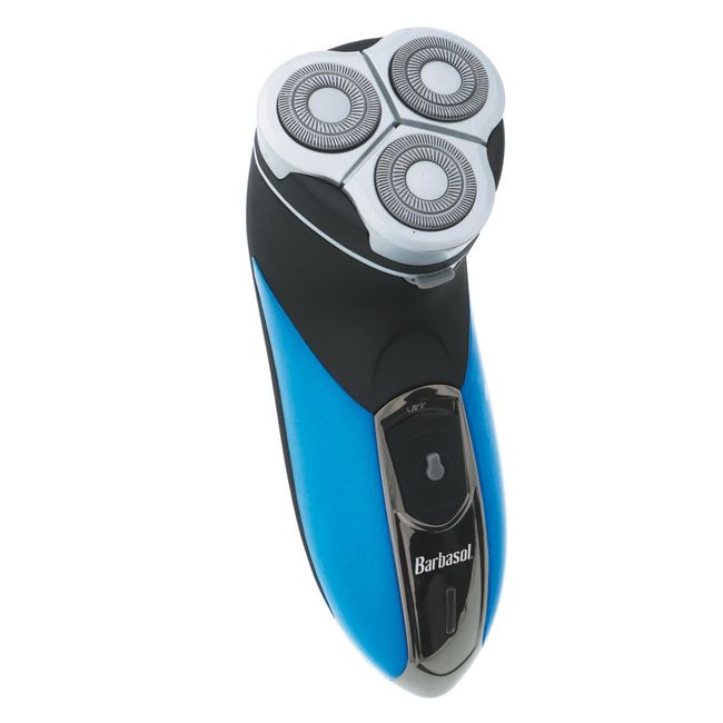 BARBASOL - Afeitadora giratoria Barbasol recargable húmedo seco trimmer.-
