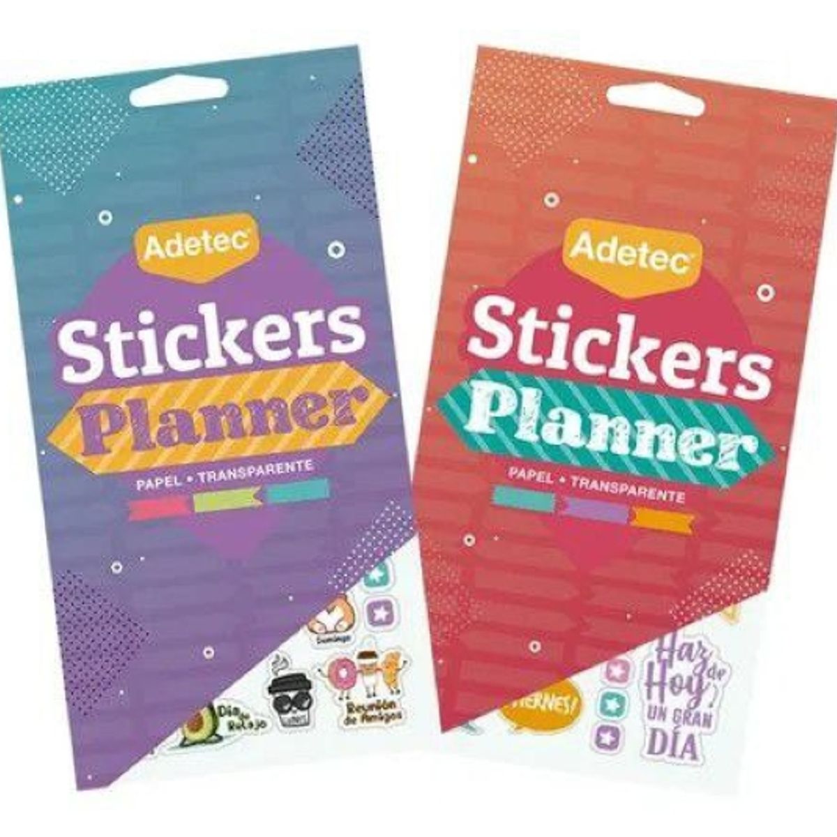 ADETEC - Blocks De Stickers Planners Adhesivos Adetec - 840