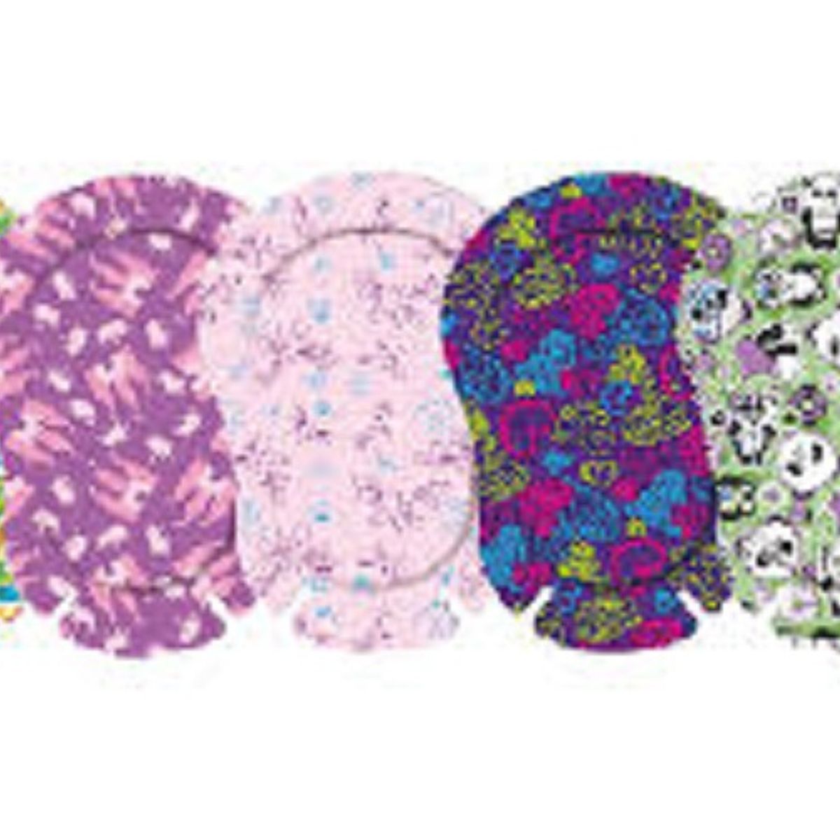 GENERICO - PARCHE OCULAR ORTOPAD TAMAÑO REGULAR MODELO GIRLS CAJA 50 UNIDADES