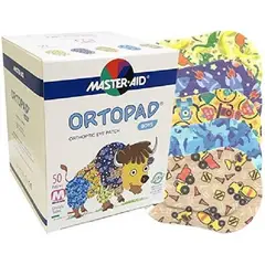 GENERICO - PARCHE OCULAR ORTOPAD TAMAÑO MEDIUM MODELO BOYS CAJA 50 UNIDADES