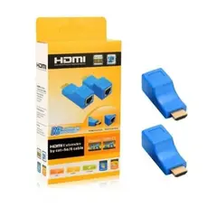 GENERICO - Adaptador Extensor Hdmi 30m Sobre Cat 5e6 Utp Red Rj45