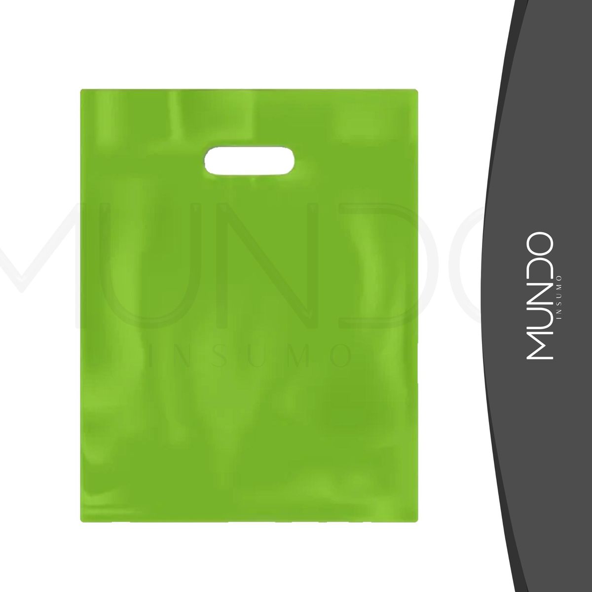 MUNDO INSUMO - Bolsa De Boutique De Plástico 30x40cm 50 Unidades.