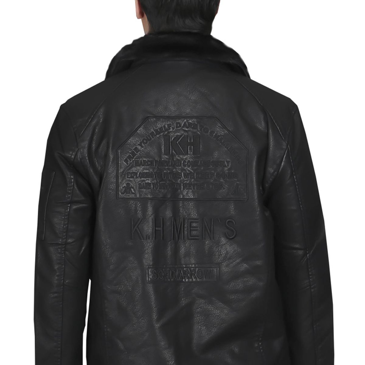 TODOPIEL - Chaqueta de Ecocuero Hombre Negro Todopiel