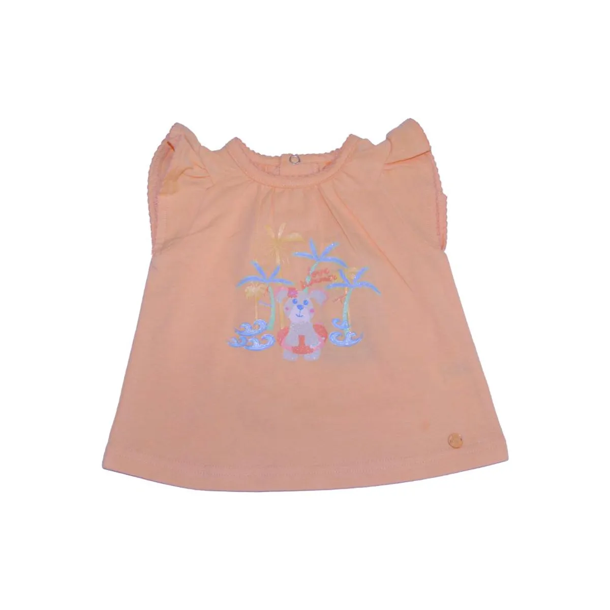 PILLIN - Polera Bebe Niña Naranja Pillin PILLIN