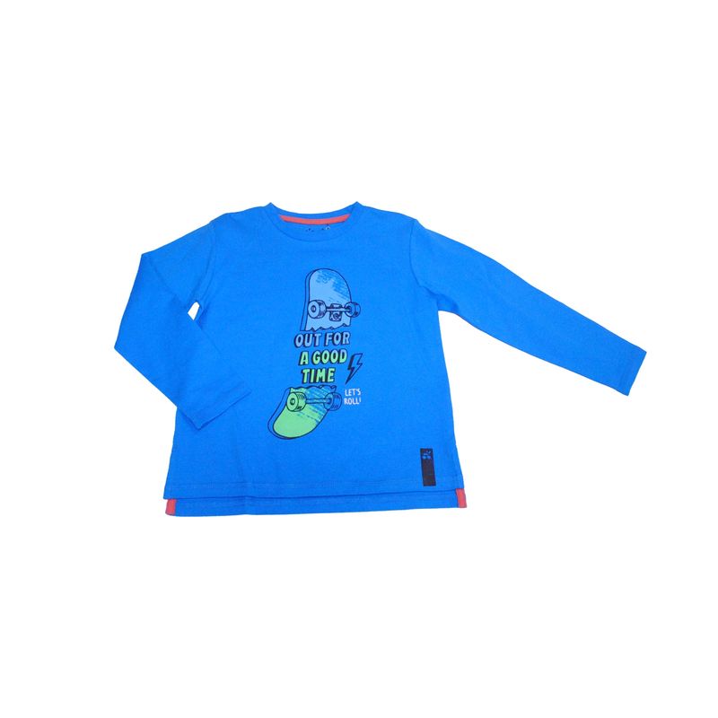 PILLIN - Polera Niño Azul Pillin PILLIN