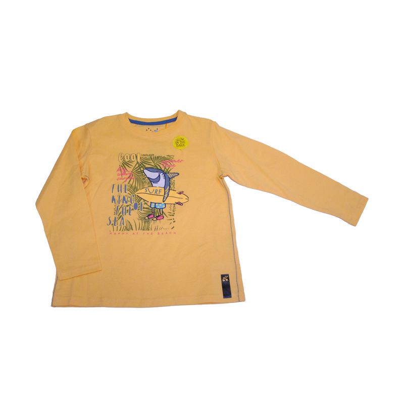 PILLIN - Polera Niño Amarillo Pillin PILLIN