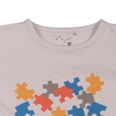 Imagen 2 del producto Polera Niño Gris