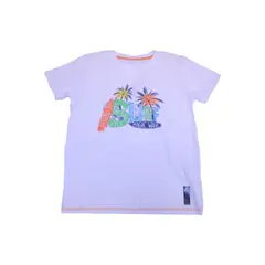 PILLIN - Polera Niño Blanco