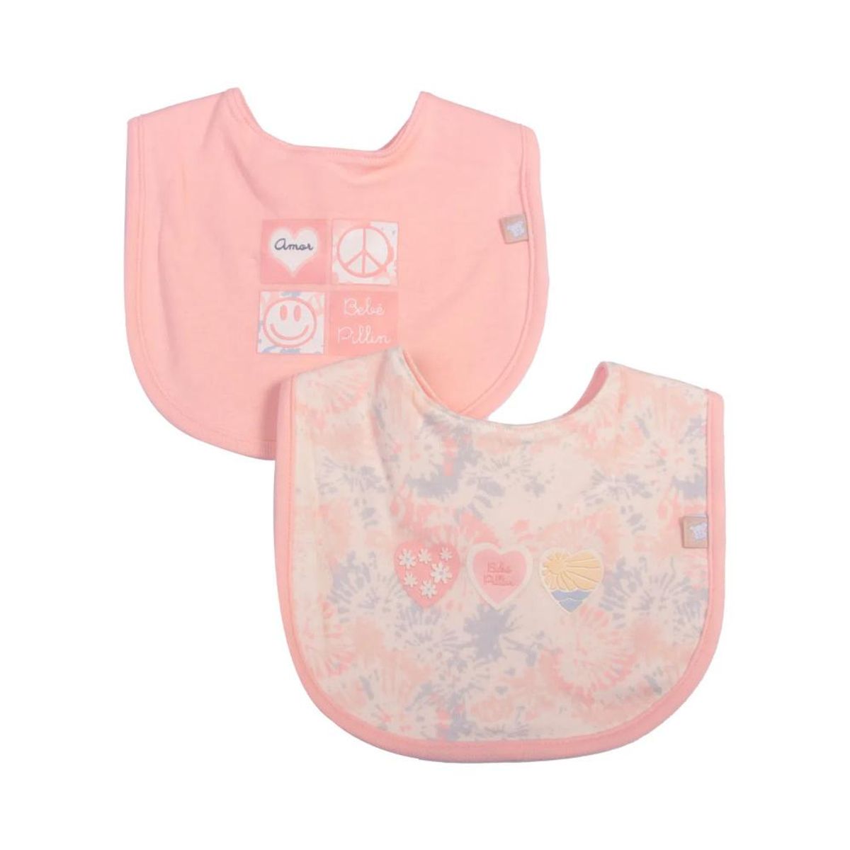 PILLIN - Babero Recién Nacido Niña Multicolor Pillín PILLIN