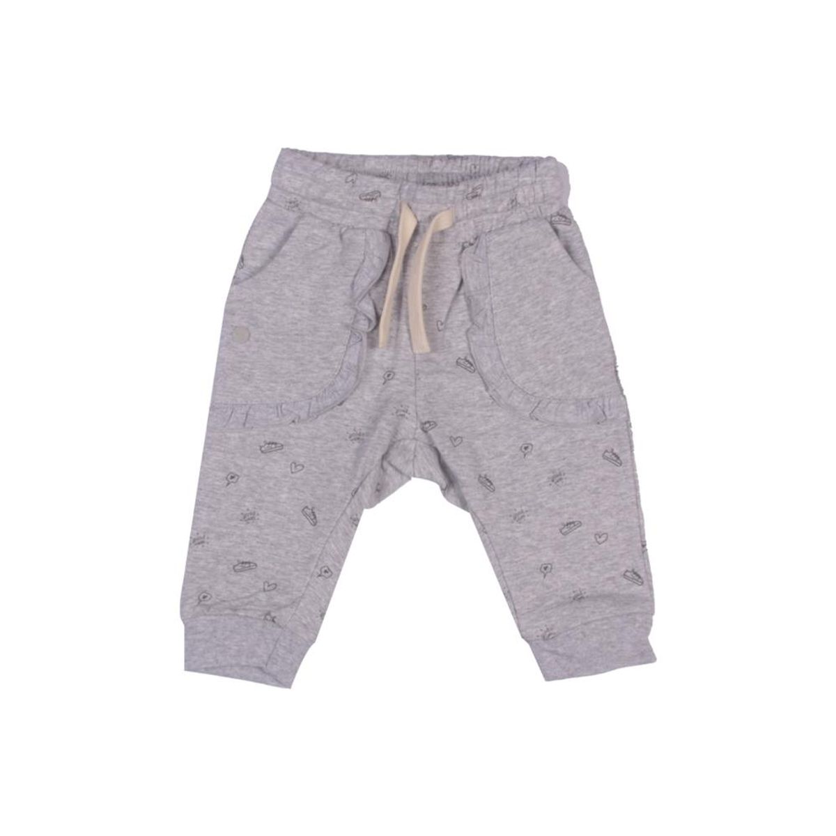 PILLIN - Pantalón Buzo Bebe Niña Gris claro Pillin - Gris Claro