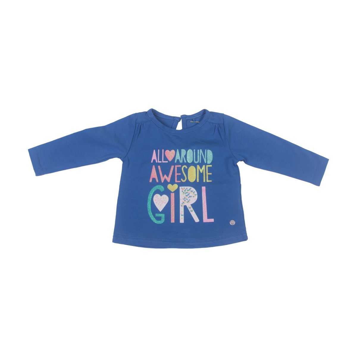 PILLIN - Polera Bebe Niña Azul Pillin PILLIN