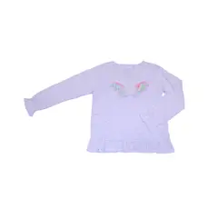 PILLIN - Polera Niña Gris claro