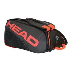 HEAD - Bolso Paletero Pro Padel 50 Negro Rojo