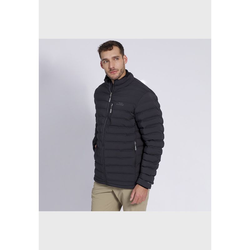 KANNU - Parka Termosellada Bloques Hombre Negro KANNU