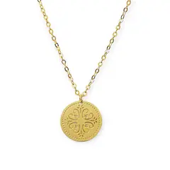 ANDREA COGGIOLA JOYAS - Collar Venecia Enchapado Oro 18K