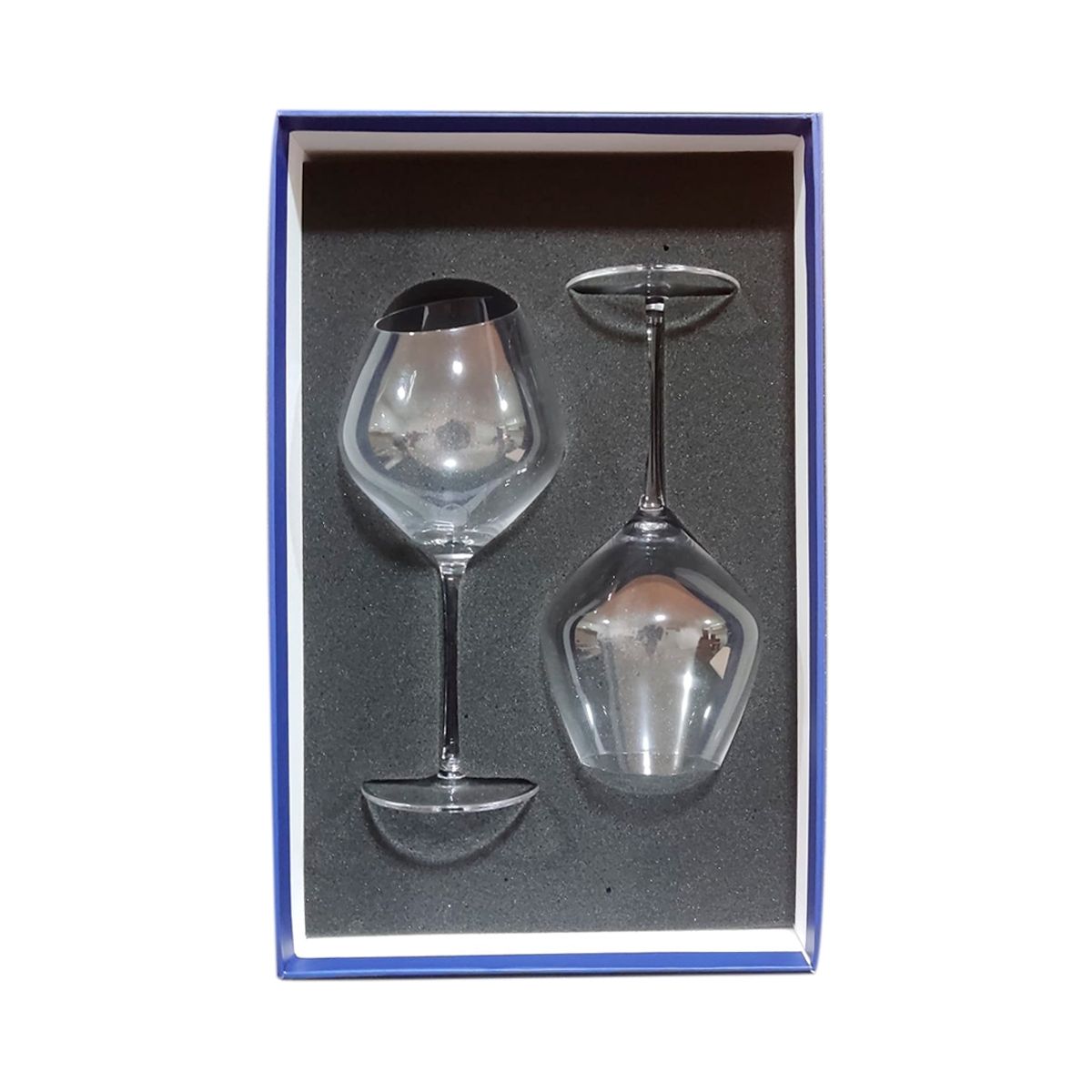 PERFECT CLASS - Set 2 Copas de Vino Corte Oblicuo 570ml