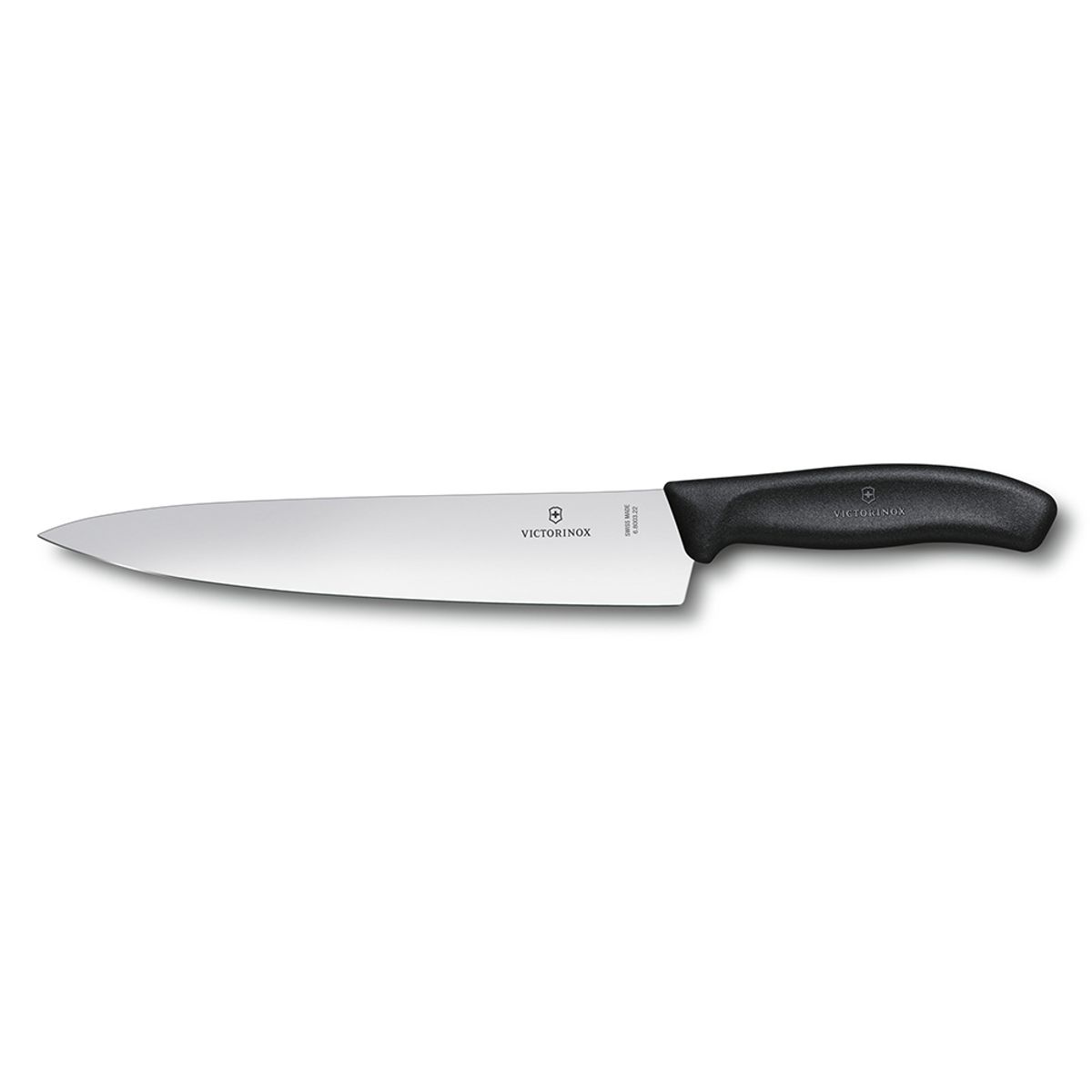 VICTORINOX - Cuchillo para trinchar SwissClassic color Negro. Hoja 22 cm.