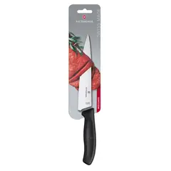 VICTORINOX - Cuchillo para trinchar Swiss Classic color Negro Blister