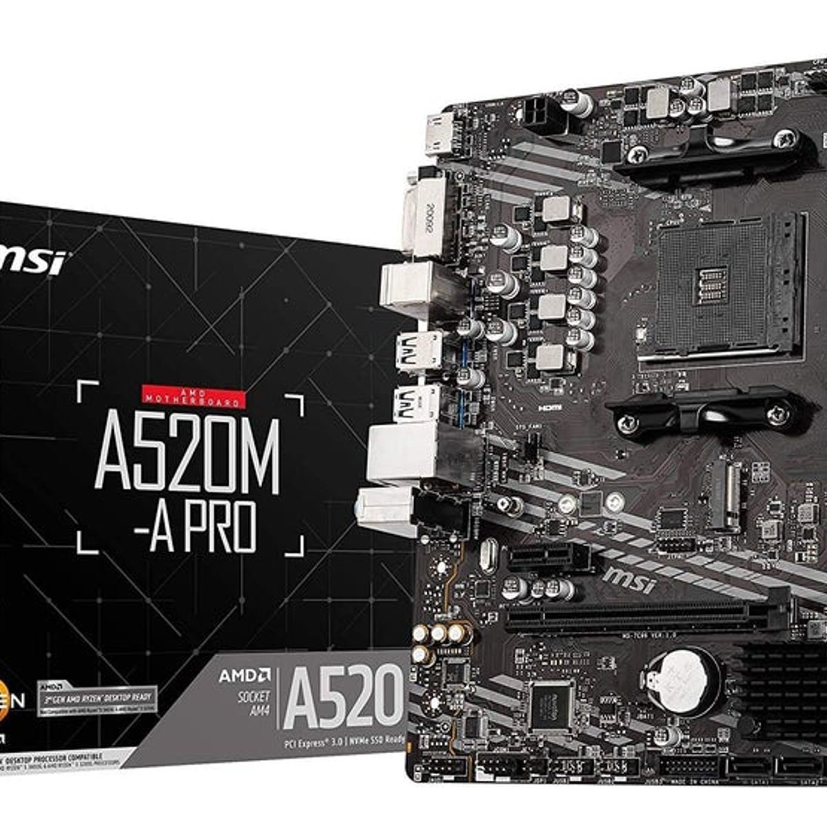 MSI - Placa Madre MSI A520M-A Pro