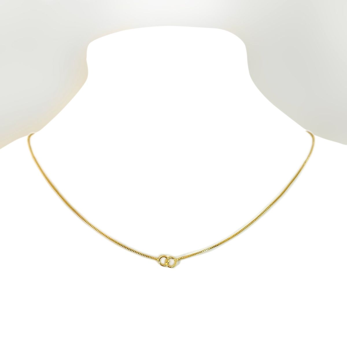 COGGIOLA - Collar Símbolo del Amor Enchapado Oro 18K
