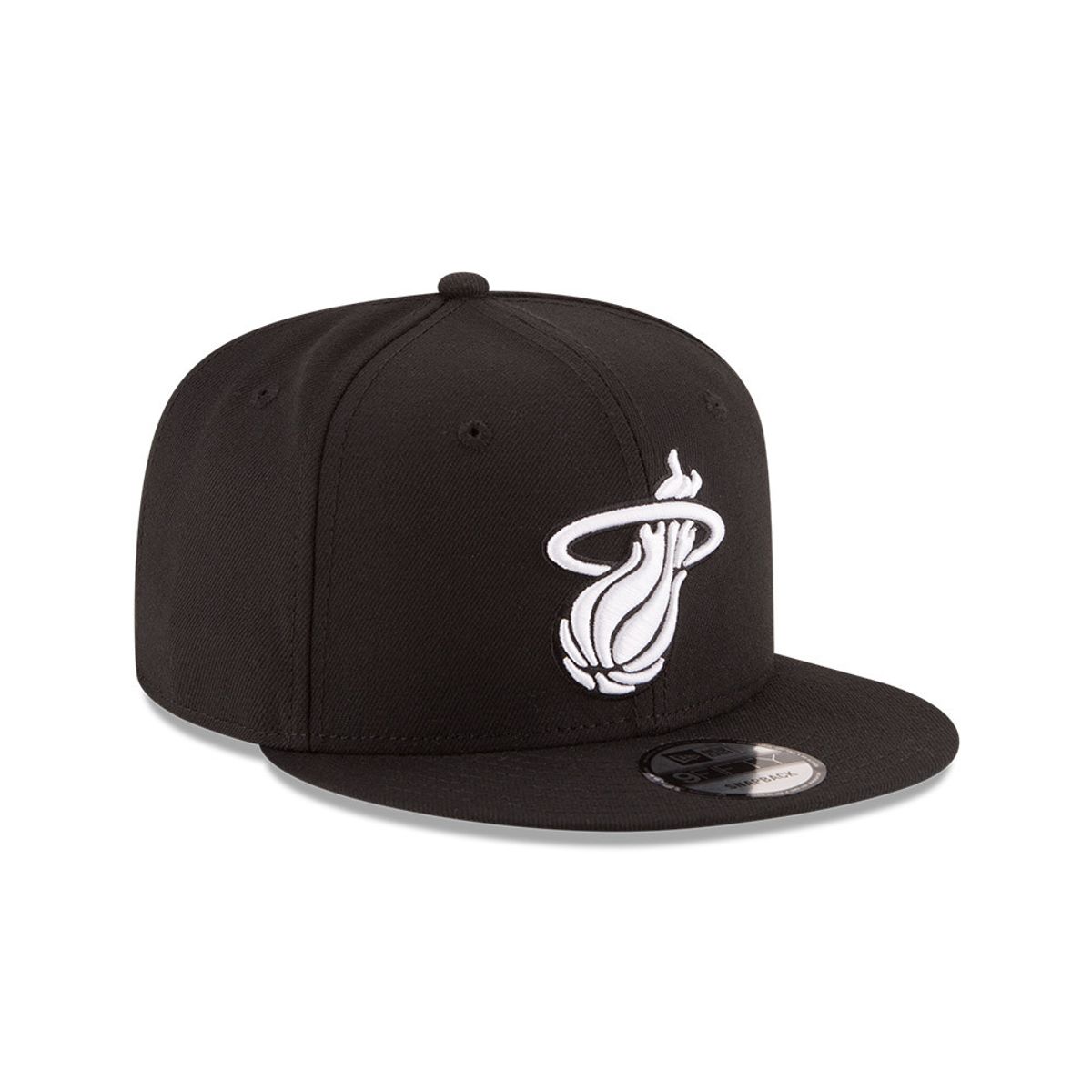 NEW ERA - Gorra Miami Heat NBA 9Fifty Black and White New Era