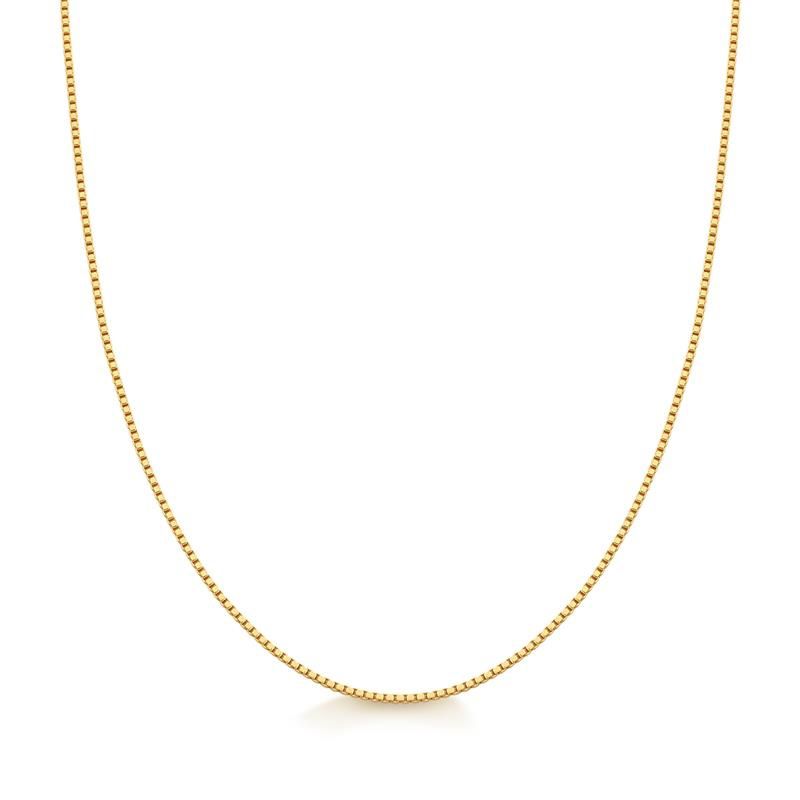 MARRO - Cadena delgada enchapado oro 18K