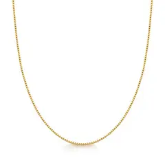 MARRO - Cadena delgada enchapado oro 18K