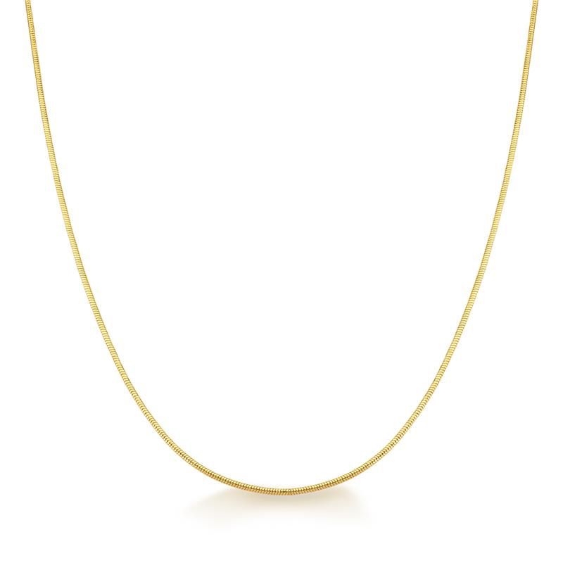 MARRO - Cadena cola de topo enchapado oro 18K
