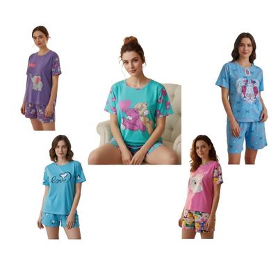 Imagen 2 del producto Pack 3 Pijamas Mujer Verano Algodón.