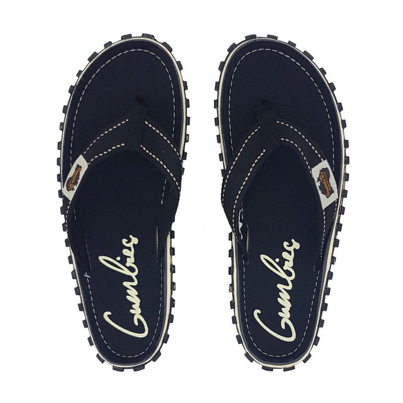 GUMBIES - Sandalia Canvas Black Gumbies