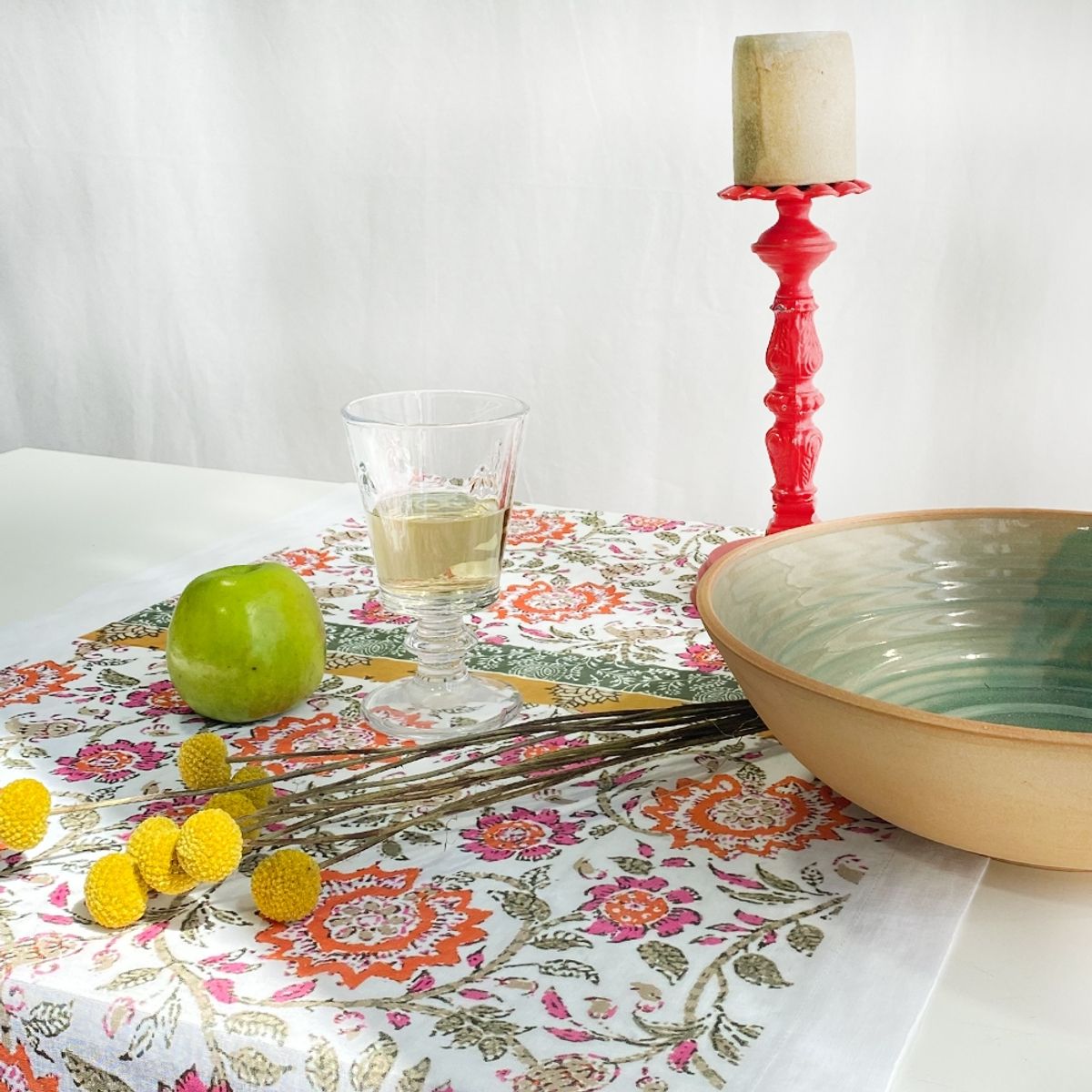 TUYO PRINT - Camino de mesa velo organza - Boheme