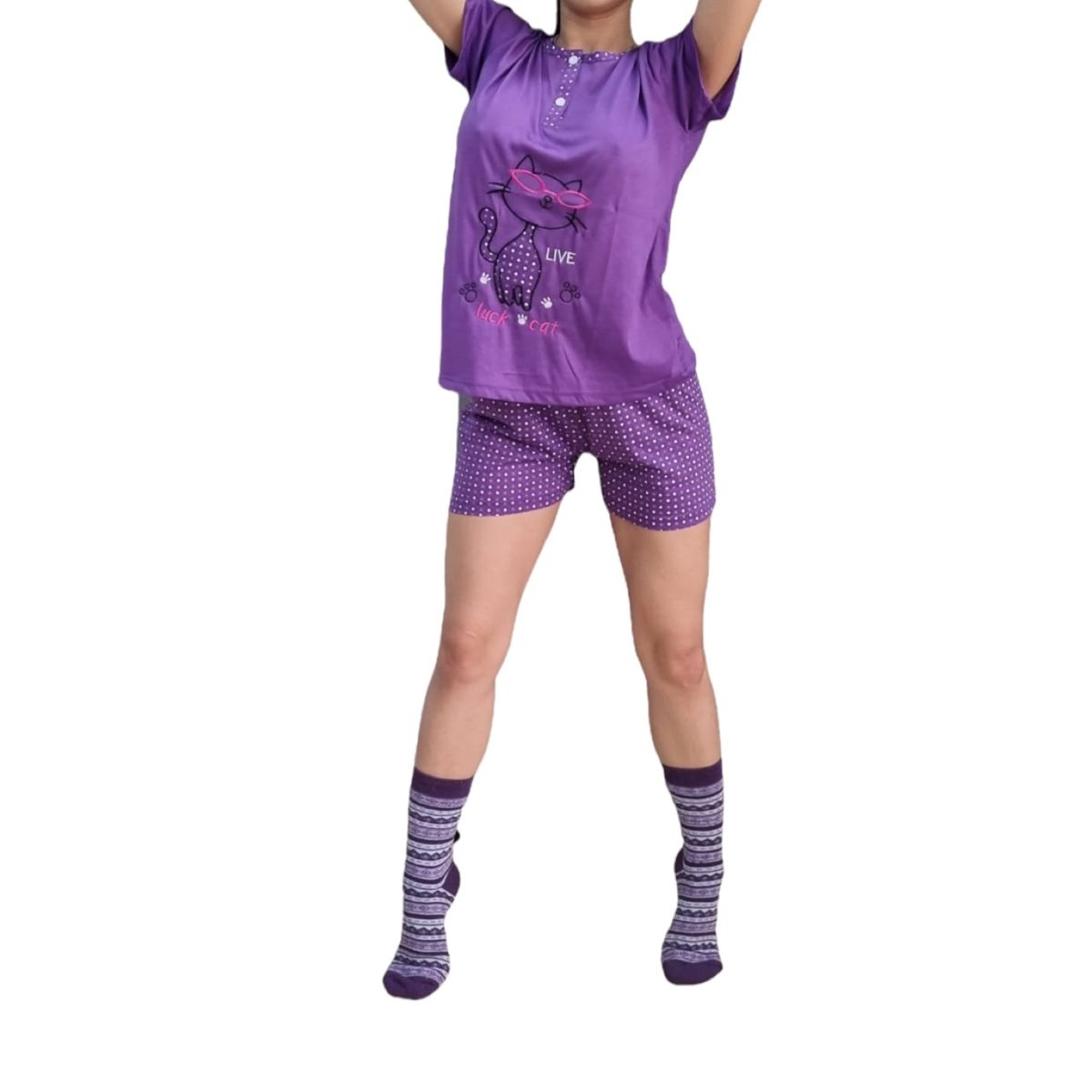 AGW - Pijama Mujer Verano Algodón