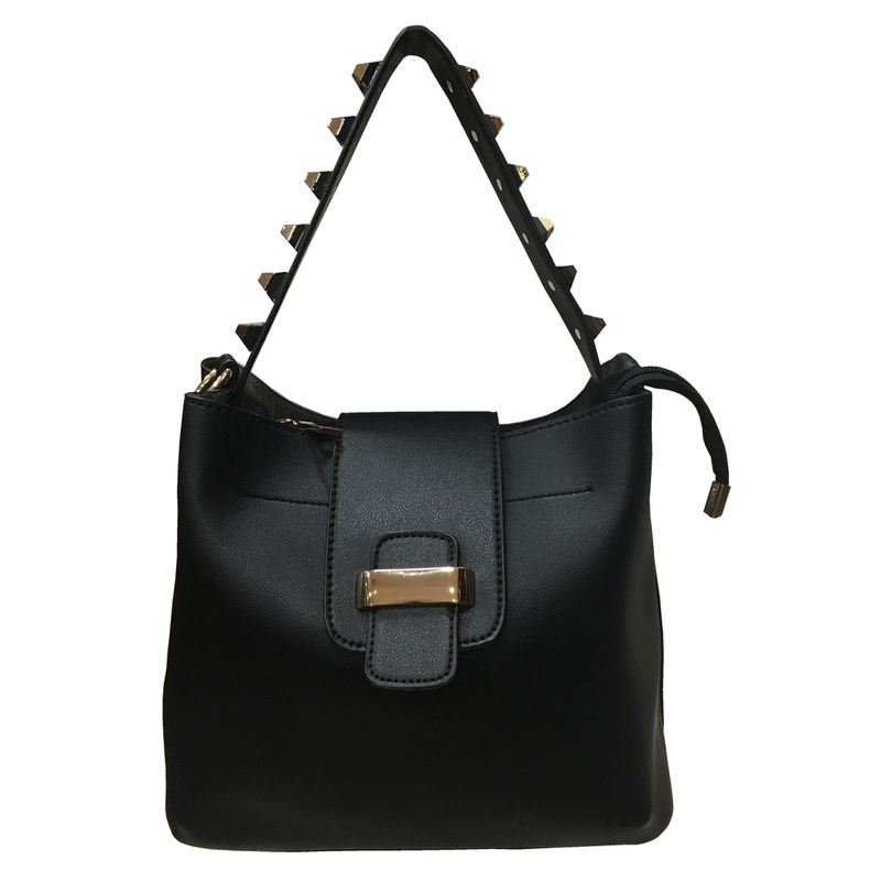 TODOPIEL - Cartera Ecocuero Mujer Negro Todopiel