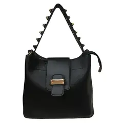 TODOPIEL - Cartera Ecocuero Mujer Negro