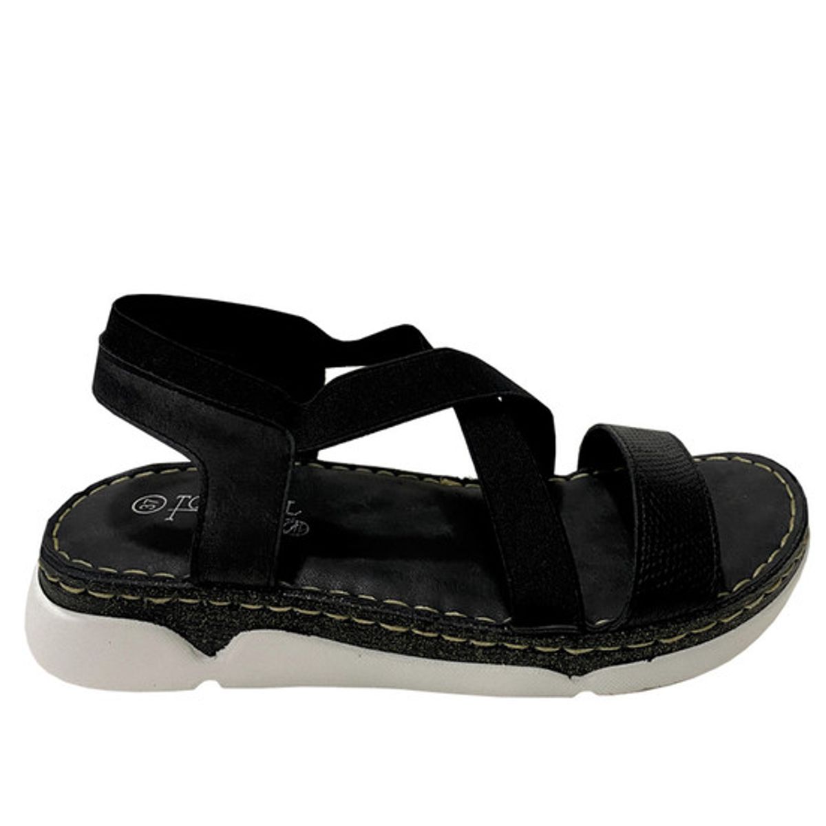 TODOPIEL - Sandalia Mujer Negro Todopiel