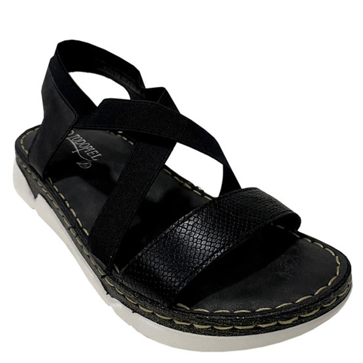 TODOPIEL - Sandalia Mujer Negro Todopiel