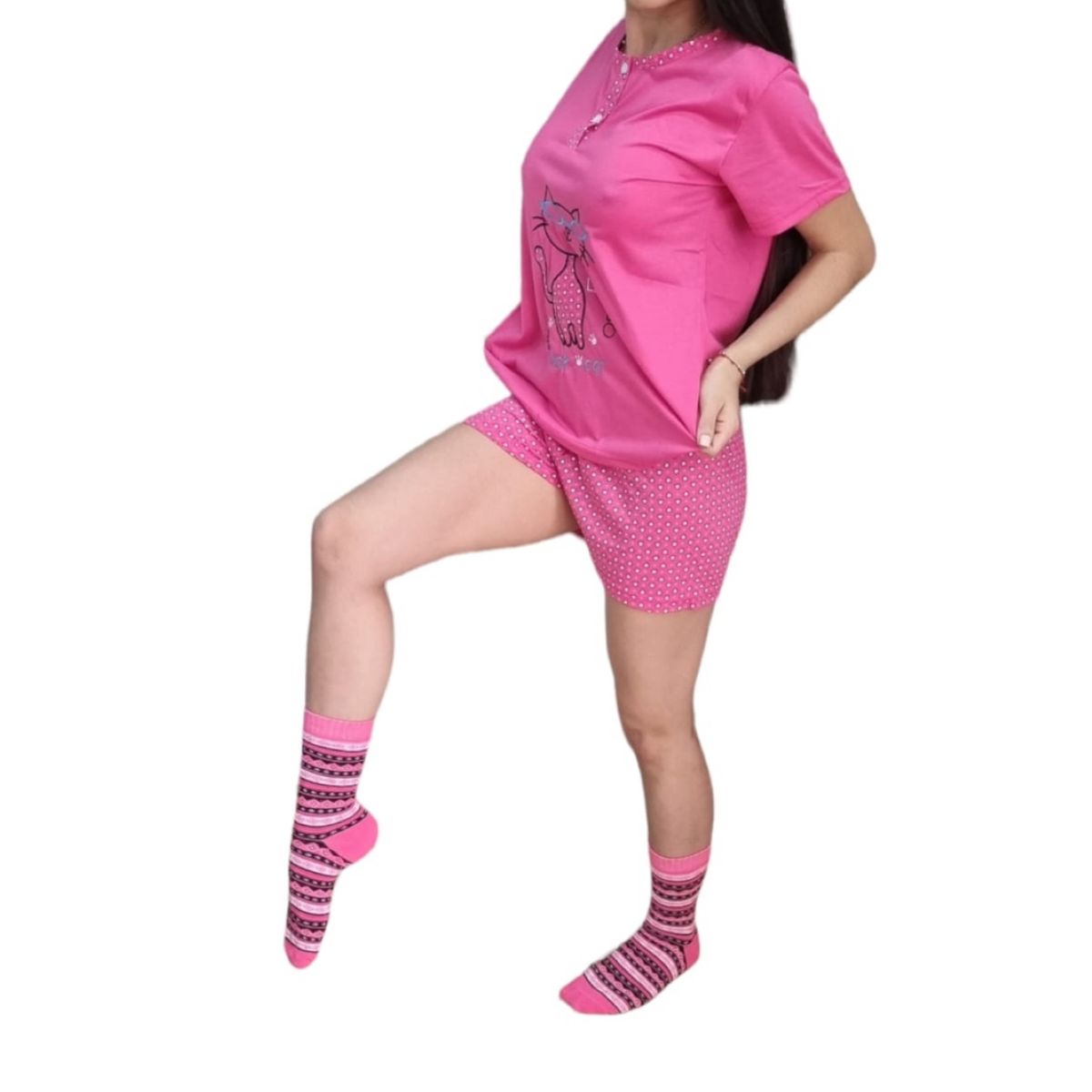 AGW - Pijama Mujer Verano Algodón