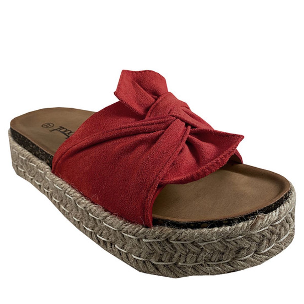 TODOPIEL - Sandalia Mujer Rojo Todopiel