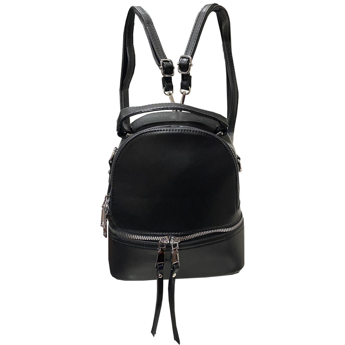 TODOPIEL - Mochila Ecocuero Mujer Negro Todopiel