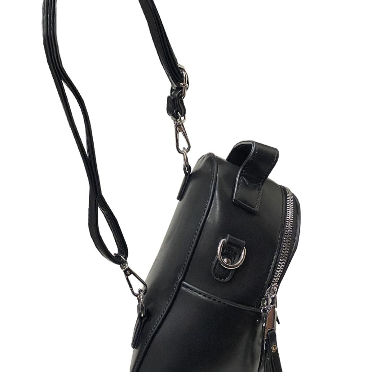 TODOPIEL - Mochila Ecocuero Mujer Negro Todopiel