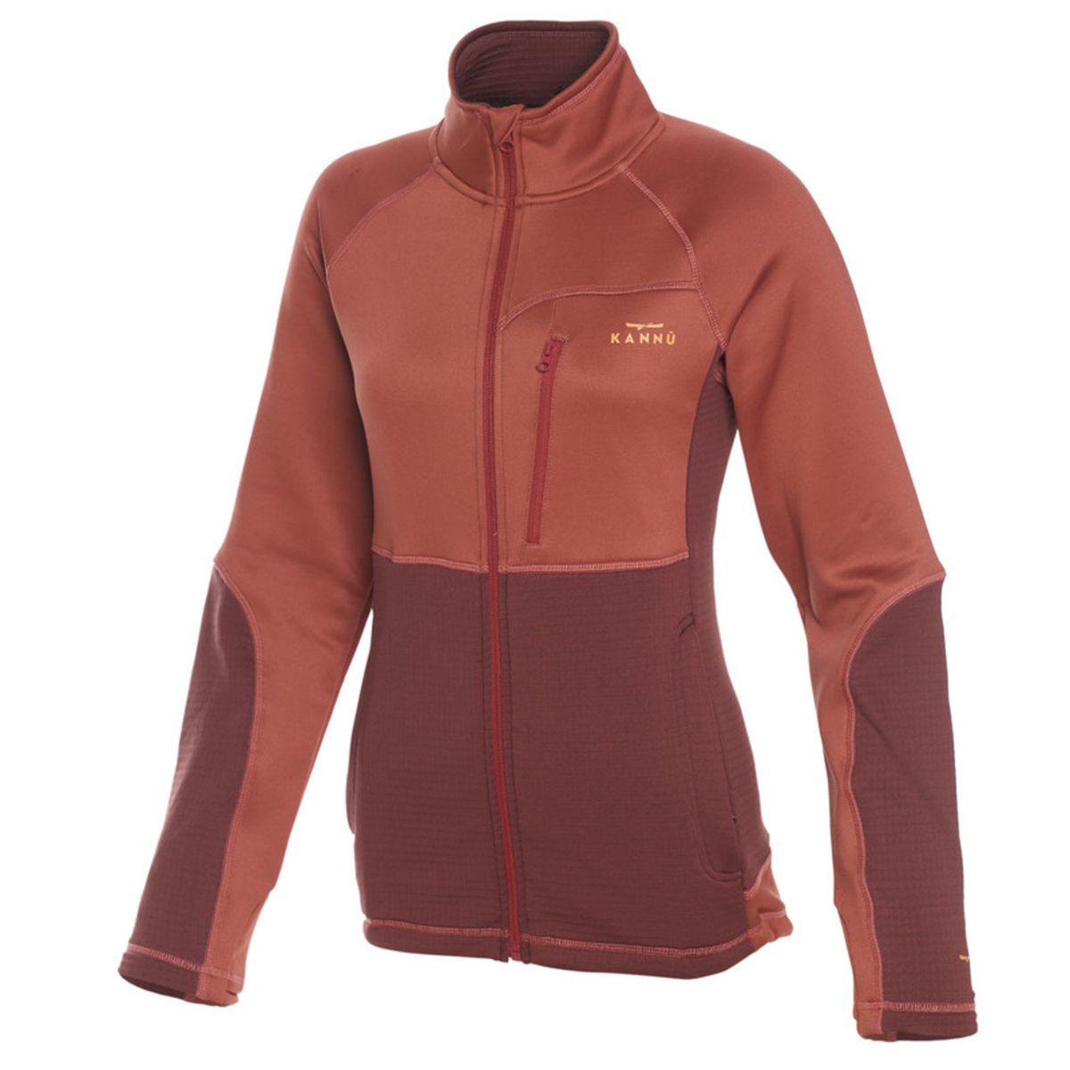 KANNU - Polar Square Renovation Full Zip Mujer KANNU