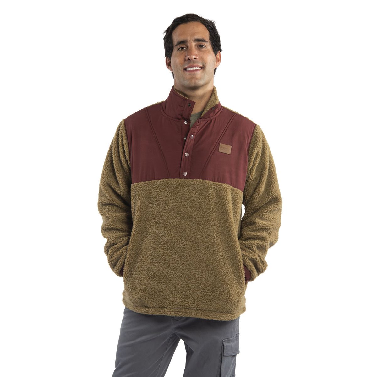 MERRELL - Polar Hombre Havoc Sherpa 1/4 Zip Cafe MERRELL